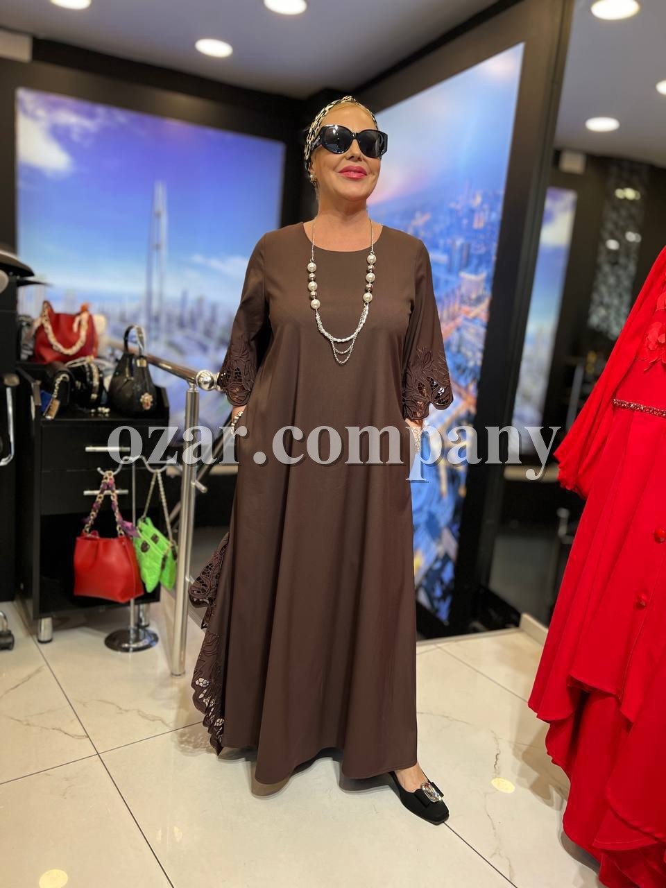 Женское Платье Iness (Большие размеры) Женское Платье Iness (Большие размеры)