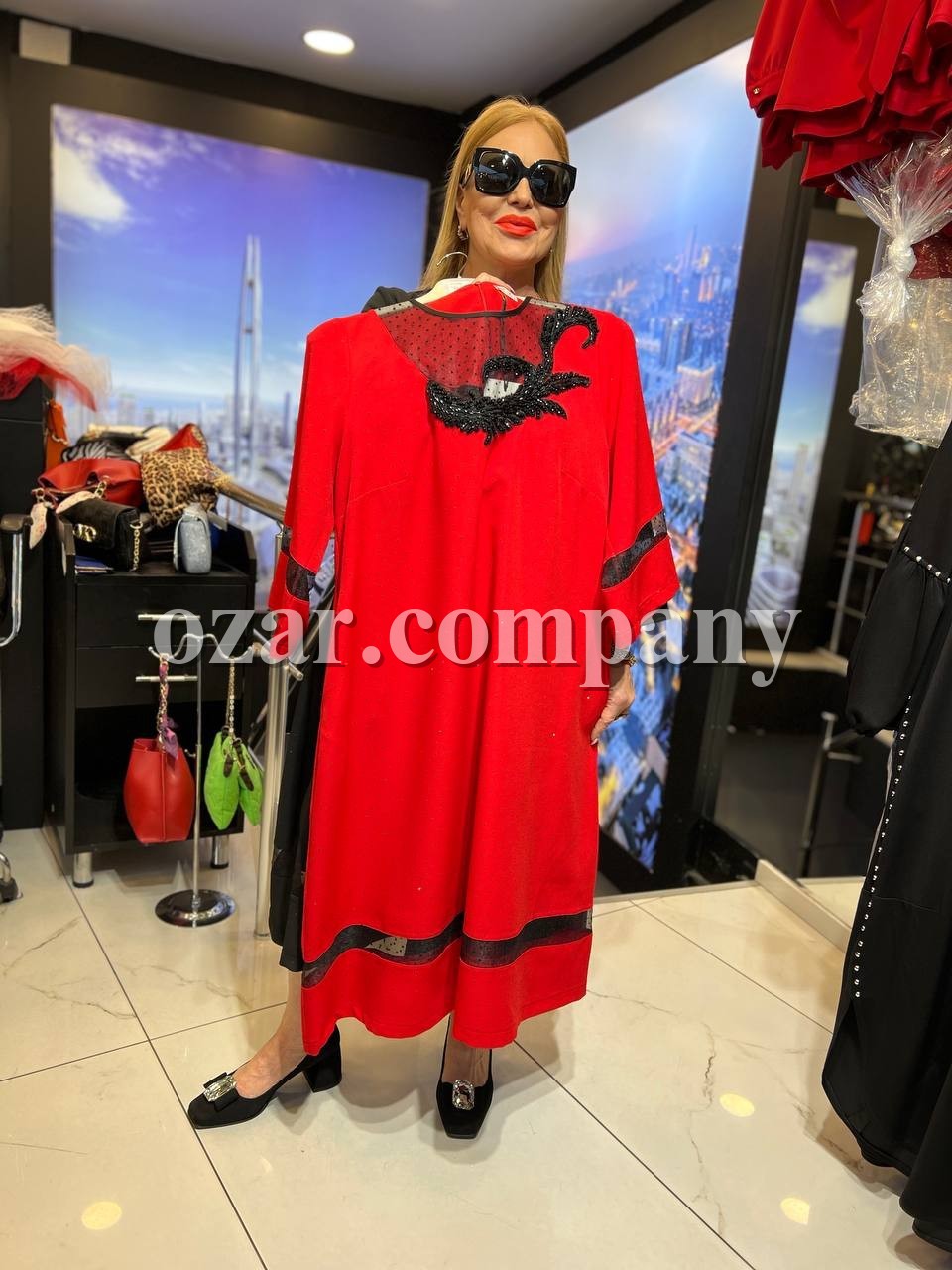 Женское Платье Iness (Большие размеры) Женское Платье Iness (Большие размеры)