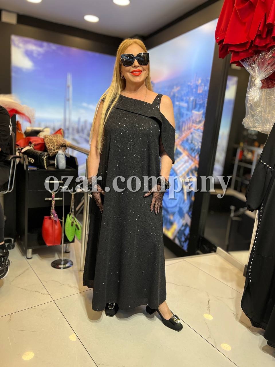 Женское Платье Iness (Большие размеры)