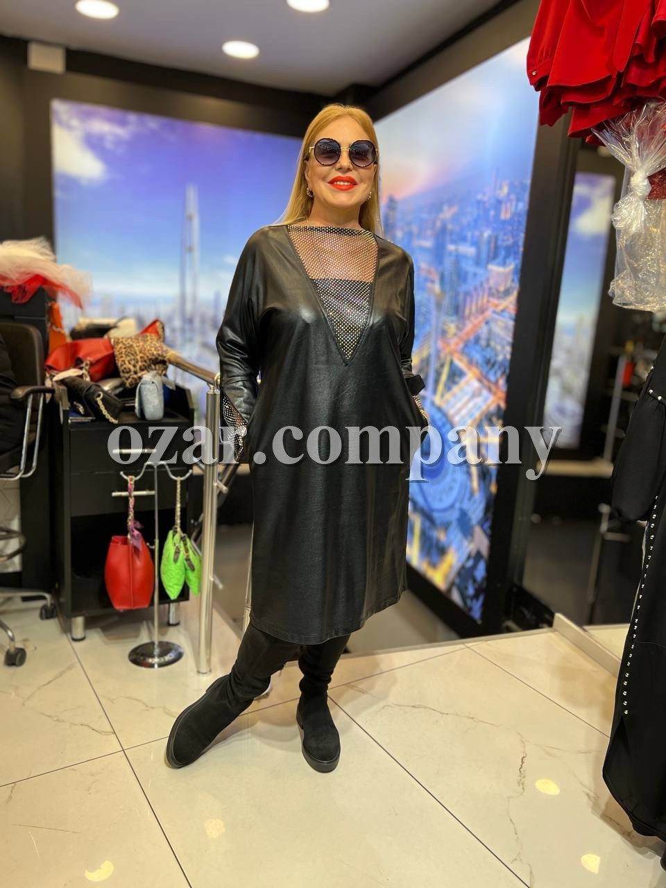 Женское Платье Iness (Большие размеры)