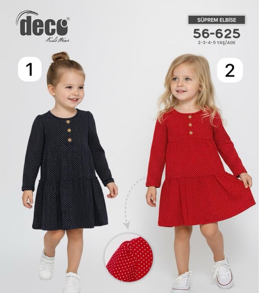 Платье Для Девочки Deco (2-3-4-5лет) Платье Для Девочки Deco (2-3-4-5лет)