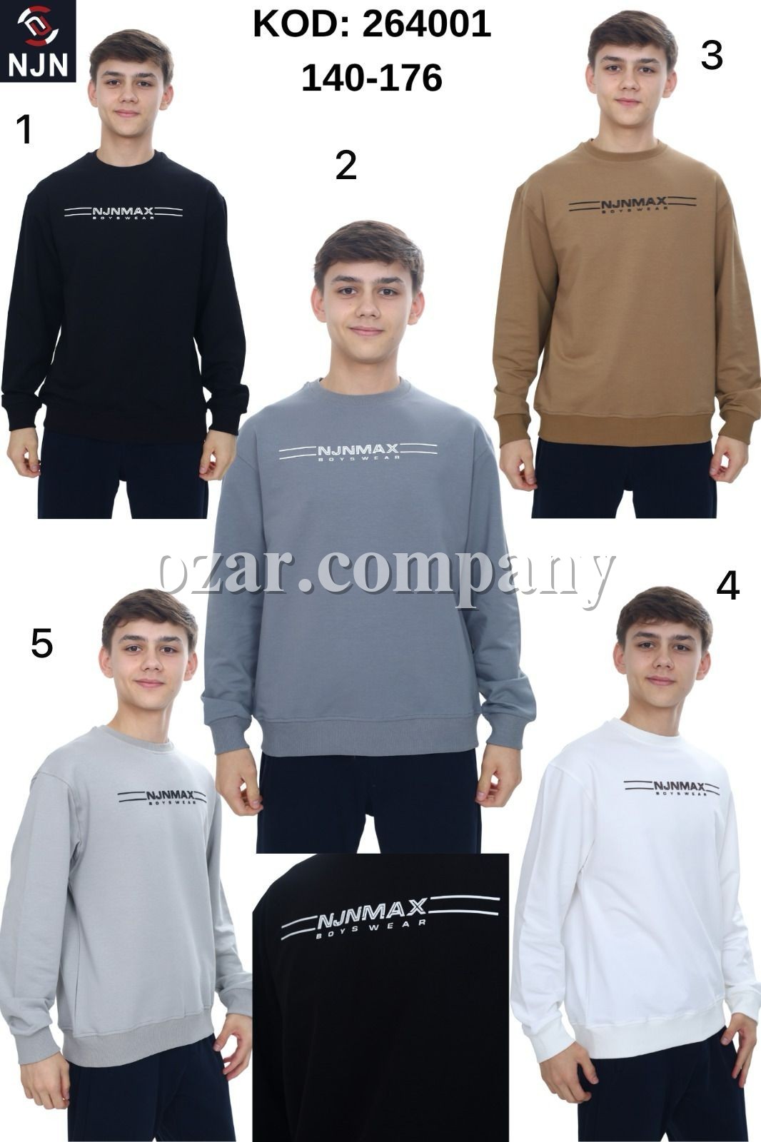 Свитшот Для Мальчика Nujen (10-12-14-16лет) Свитшот Для Мальчика Nujen (10-12-14-16лет)