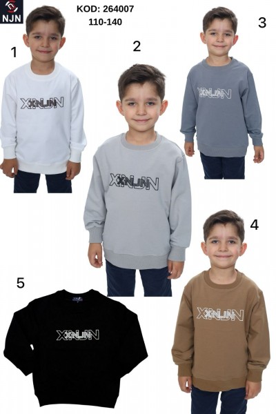 Свитшот Для Мальчика Nujen (5-7-9-10лет) Свитшот Для Мальчика Nujen (5-7-9-10лет)