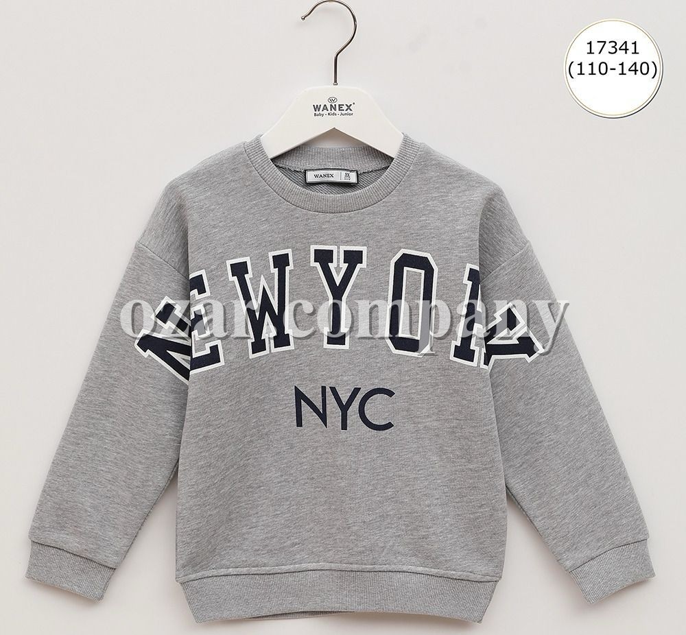 Свитшот Для Мальчика Wanex (5-6-7-8-9-10лет)  Свитшот Для Мальчика Wanex (5-6-7-8-9-10лет)