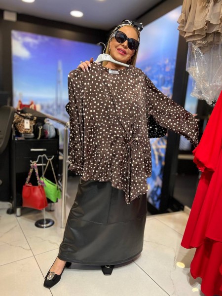 Женская Блузка Iness (Большие размеры) Женская Блузка Iness (Большие размеры)