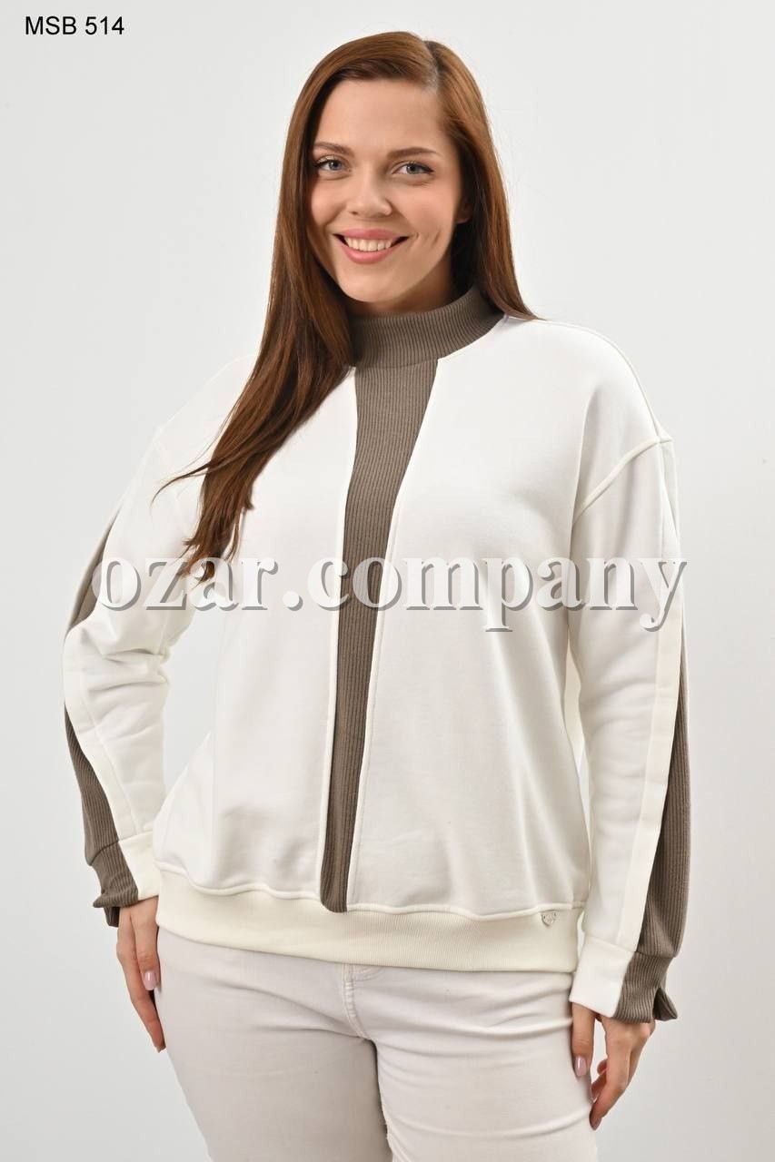 Женский Свитшот Sogo (Большие размеры) Женский Свитшот Sogo (Большие размеры)