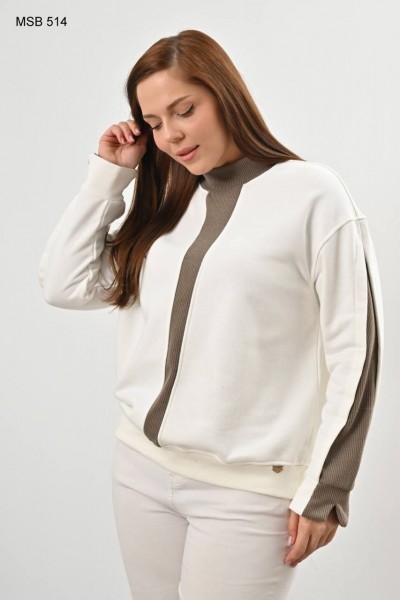 Женский Свитшот Sogo (Большие размеры) Женский Свитшот Sogo (Большие размеры)