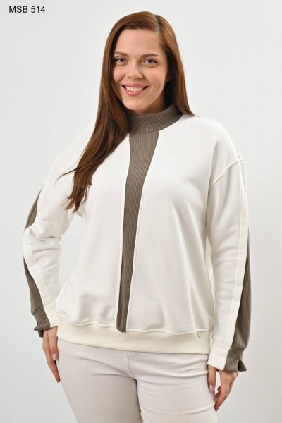 Женский Свитшот Sogo (Большие размеры) Женский Свитшот Sogo (Большие размеры)