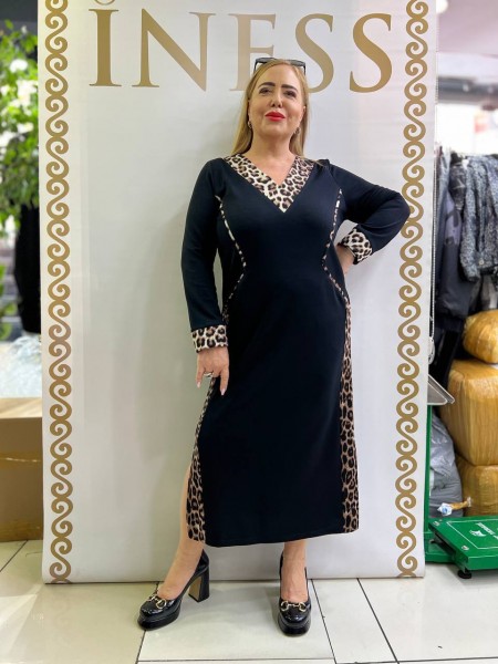 Женское Платье Iness (Большие размеры) Женское Платье Iness (Большие размеры)