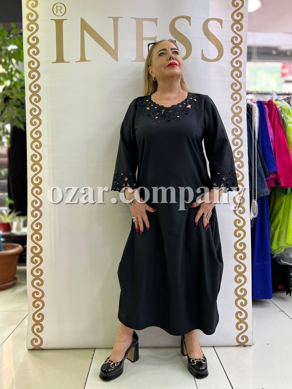 Женское Платье Iness (Большие размеры) Женское Платье Iness (Большие размеры)