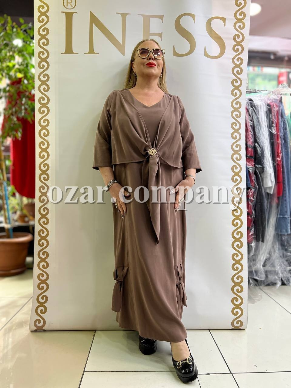 Женское Платье Iness (Большие размеры) Женское Платье Iness (Большие размеры)