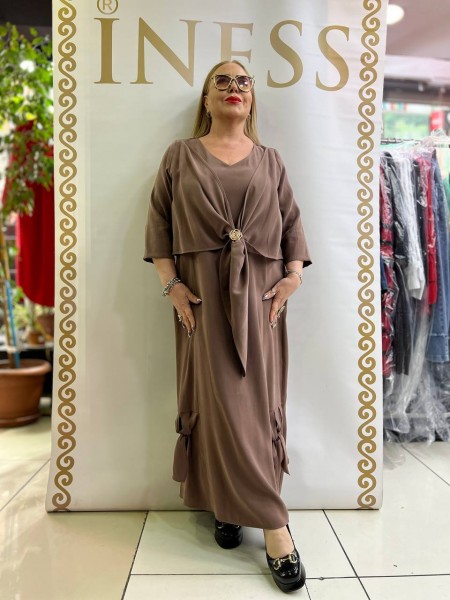 Женское Платье Iness (Большие размеры) Женское Платье Iness (Большие размеры)