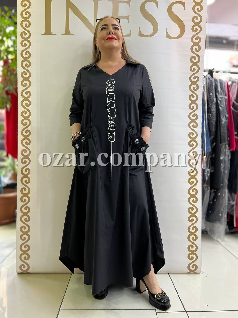 Женское Платье Iness (Большие размеры) Женское Платье Iness (Большие размеры)