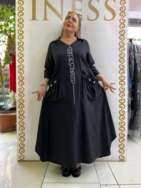 Женское Платье Iness (Большие размеры) Женское Платье Iness (Большие размеры)