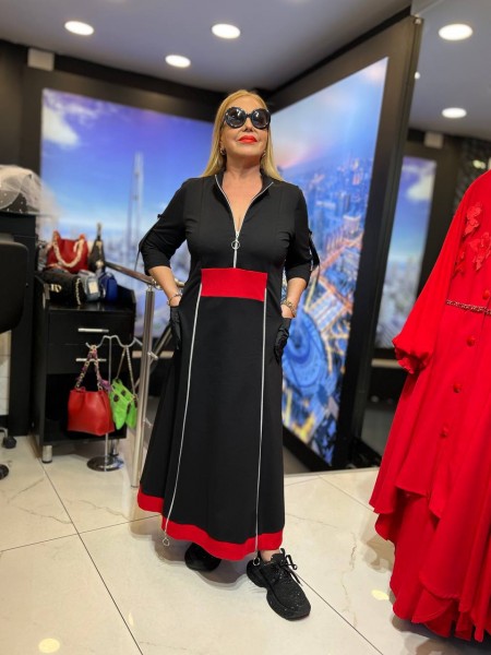 Женское Платье Iness (Большие размеры) Женское Платье Iness (Большие размеры)