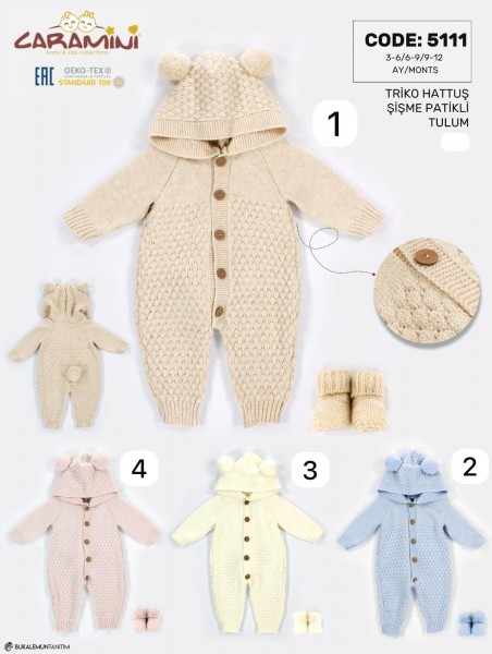 Человечек Для Новорождённых Caramini (3-6/6-9/9-12мес.) Человечек Для Новорождённых Caramini (3-6/6-9/9-12мес.)