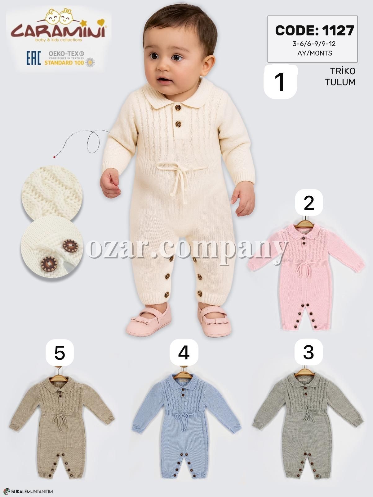 Человечек Для Новорождённых Caramini (3-6/6-9/9-12мес.) Человечек Для Новорождённых Caramini (3-6/6-9/9-12мес.)