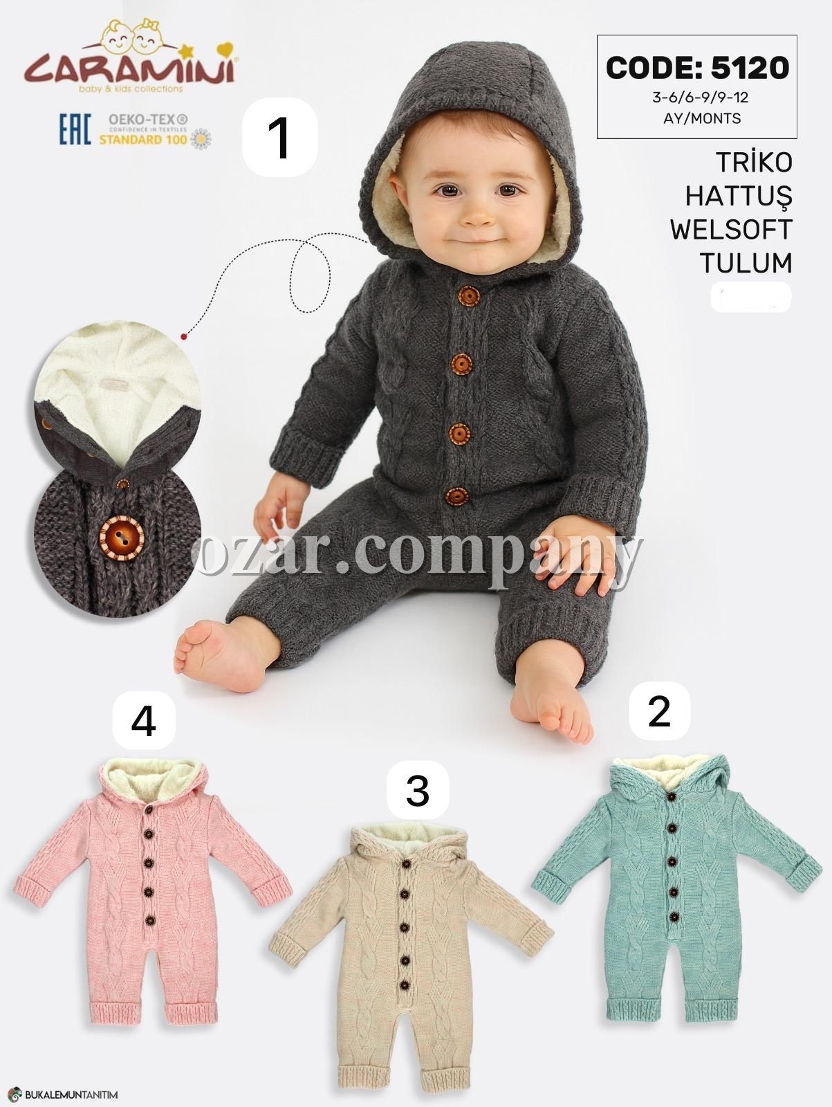 Утеплённый Человечек Для Новорождённых Caramini (3-6/6-9/9-12мес.) Утеплённый Человечек Для Новорождённых Caramini (3-6/6-9/9-12мес.)