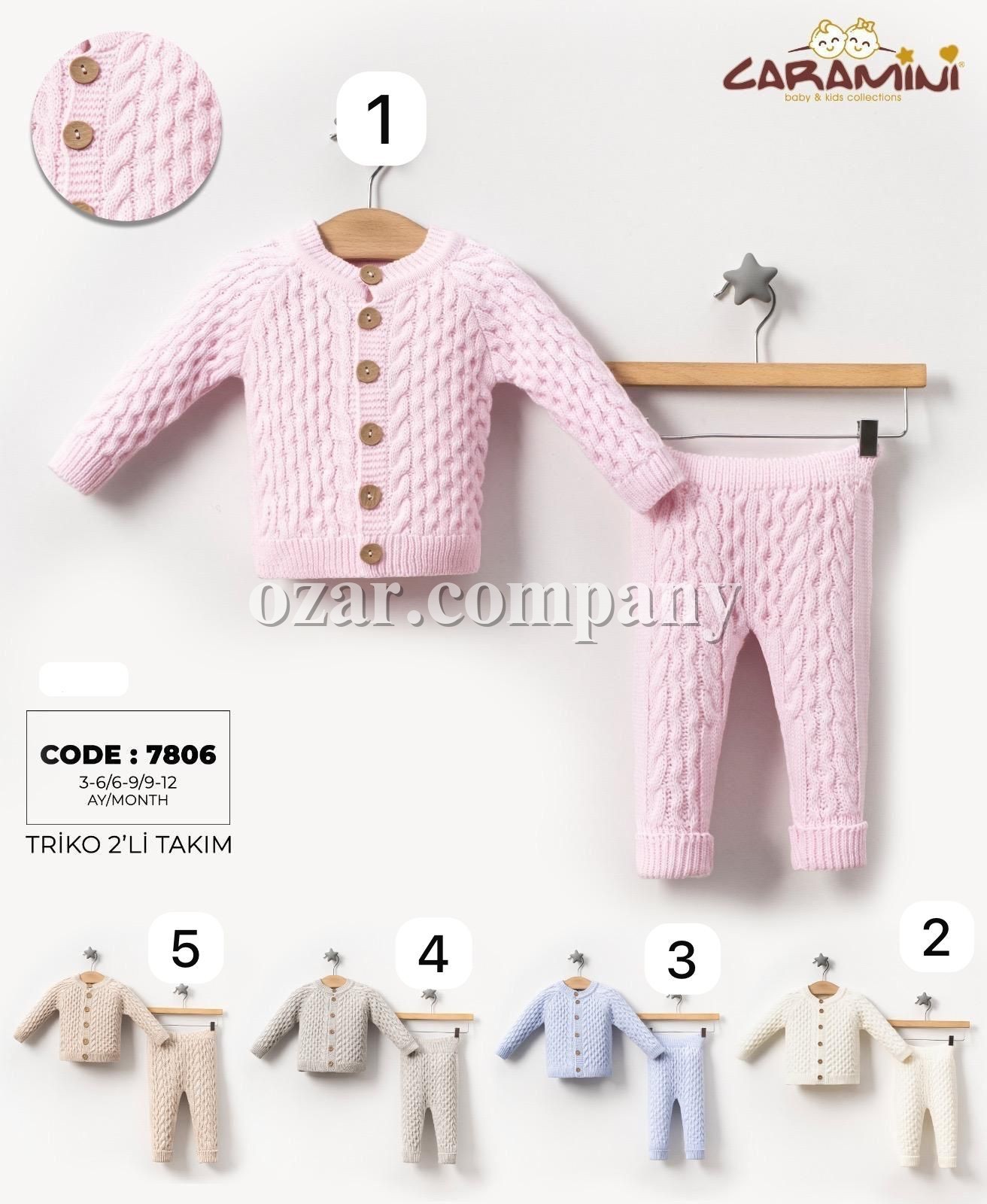 Костюм Для Новорождённых Caramini (3-6/6-9/9-12мес.) Костюм Для Новорождённых Caramini (3-6/6-9/9-12мес.)