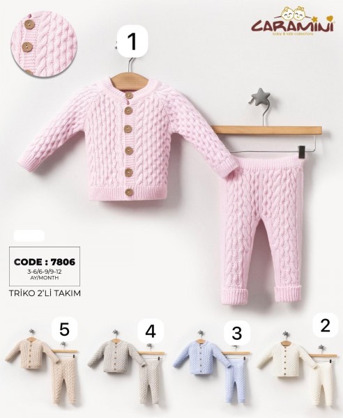 Костюм Для Новорождённых Caramini (3-6/6-9/9-12мес.) Костюм Для Новорождённых Caramini (3-6/6-9/9-12мес.)