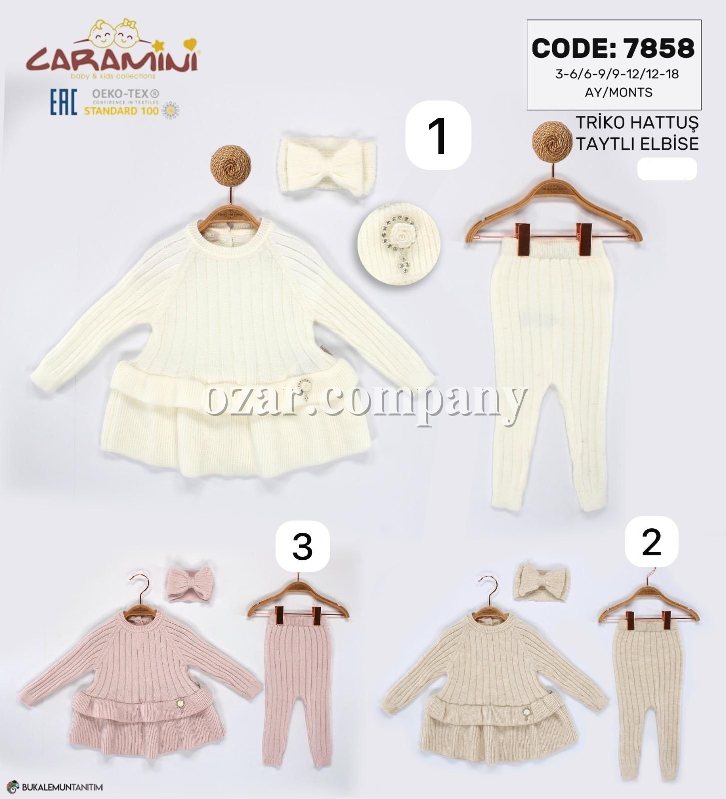 Костюм Для Девочки Caramini (3-6/6-9/9-12/12-18мес.) Костюм Для Девочки Caramini (3-6/6-9/9-12/12-18мес.)