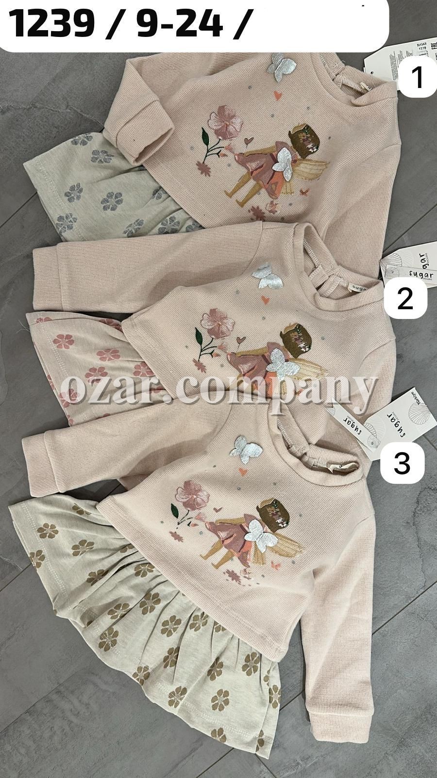 Платье Для Девочки Sugar (9-12-18-24мес.) Платье Для Девочки Sugar (9-12-18-24мес.)