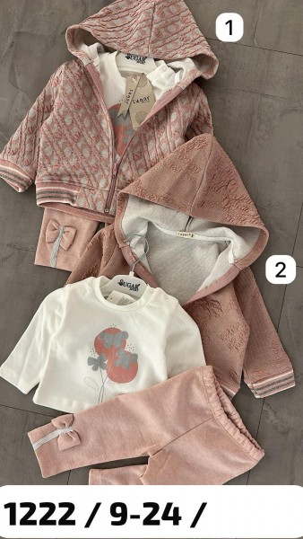 Костюм Тройка Для Девочки Sugar (9-12-18-24мес.) Костюм Тройка Для Девочки Sugar (9-12-18-24мес.)