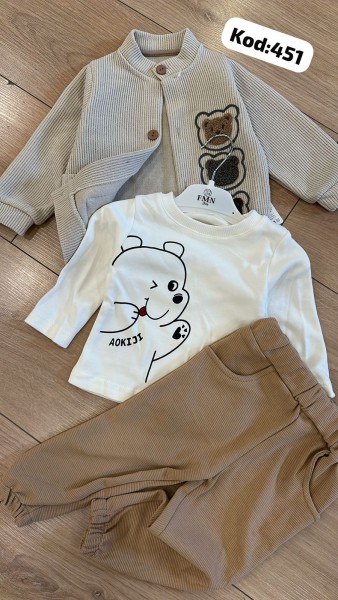 Костюм Тройка Для Мальчика FMN (9-12-18мес.) Костюм Тройка Для Мальчика FMN (9-12-18мес.)