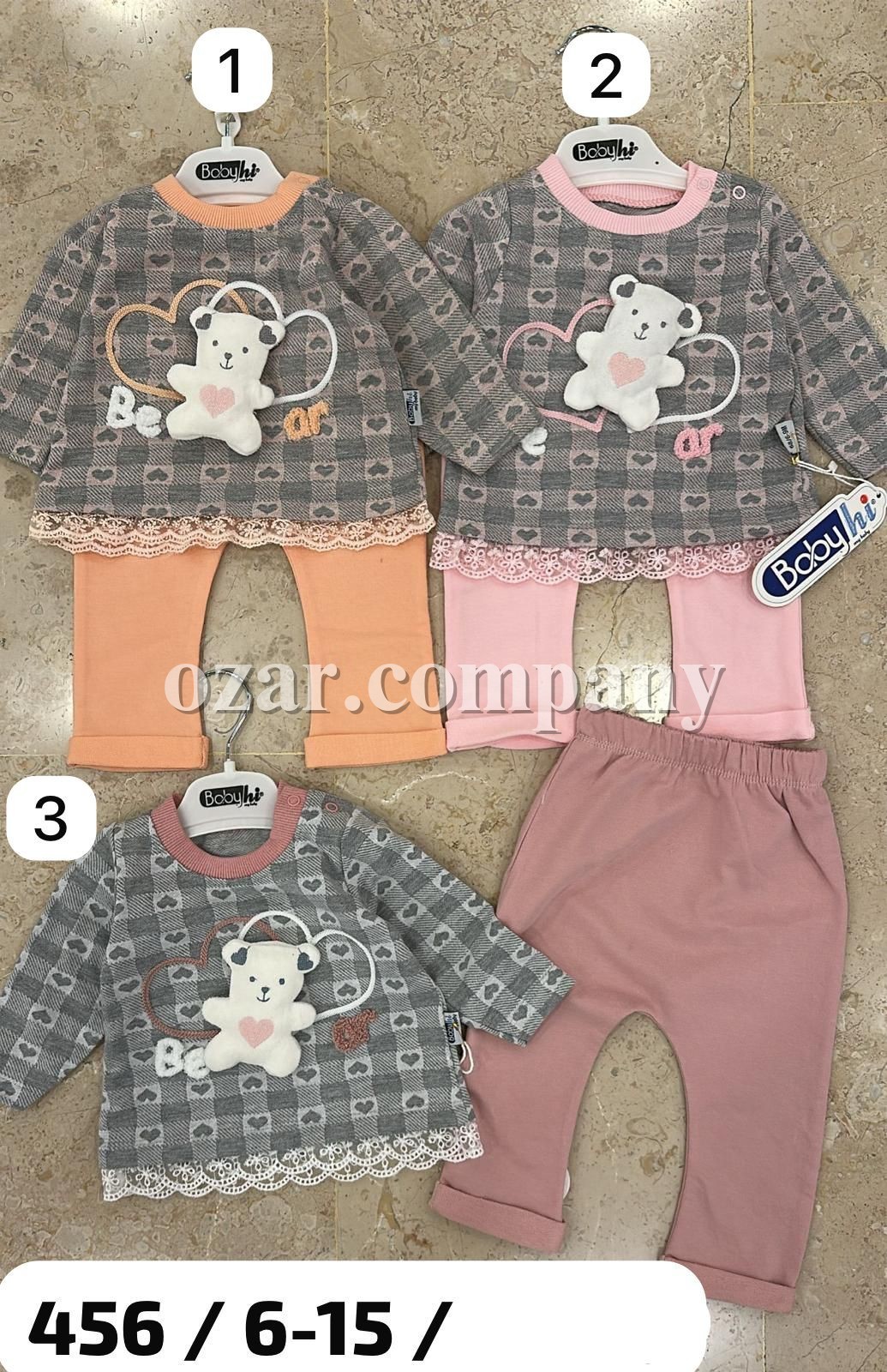 Костюм Тройка Для Девочки Babyhi (6-9-12-18мес.) Костюм Тройка Для Девочки Babyhi (6-9-12-18мес.)