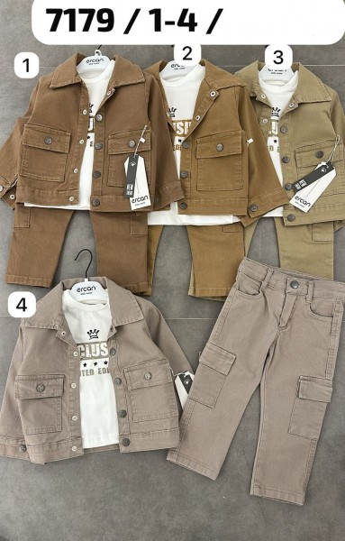 Костюм Тройка Для Мальчика Ercan (1-2-3-4лет) 