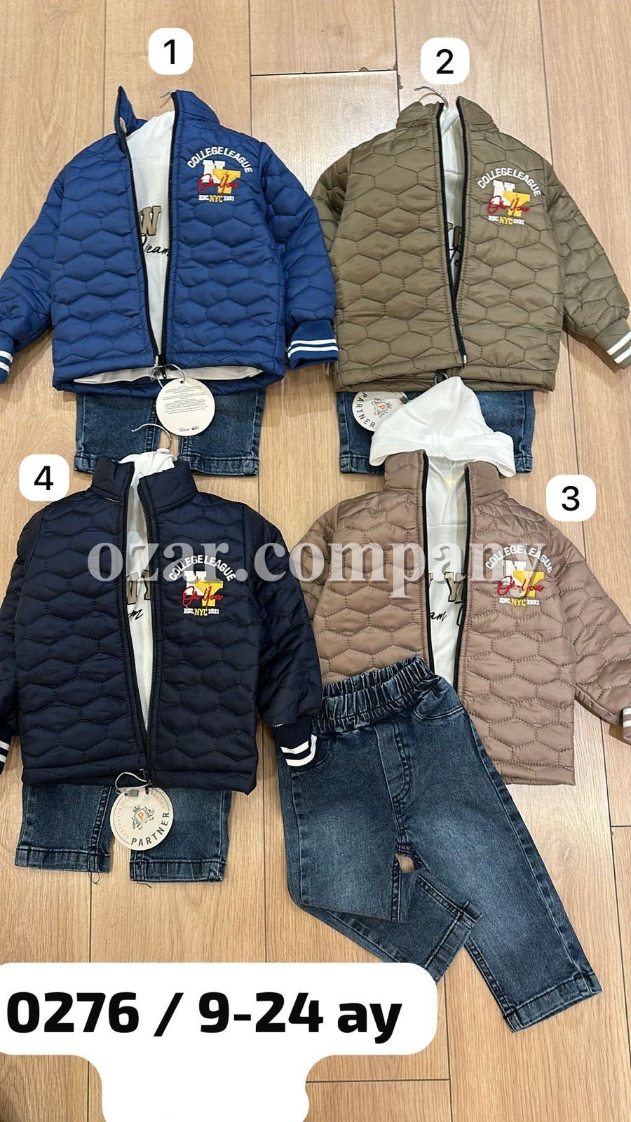 Костюм Тройка Для Мальчика Partner (9-12-18-24мес.) Костюм Тройка Для Мальчика Partner (9-12-18-24мес.)