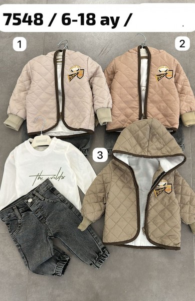 Костюм Тройка Для Мальчика Concept (6-9-12-18мес.) Костюм Тройка Для Мальчика Concept (6-9-12-18мес.)