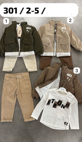 Костюм Тройка Для Мальчика Lyon (2-3-4-5лет) Костюм Тройка Для Мальчика Lyon (2-3-4-5лет)