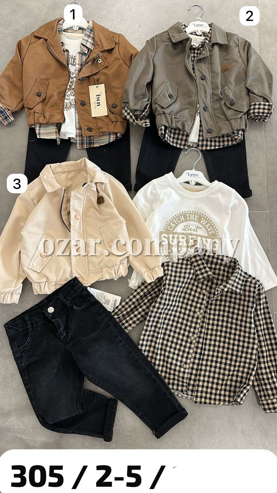 Костюм Четвёрка Для Мальчика Lyon (2-3-4-5лет) Костюм Четвёрка Для Мальчика Lyon (2-3-4-5лет)