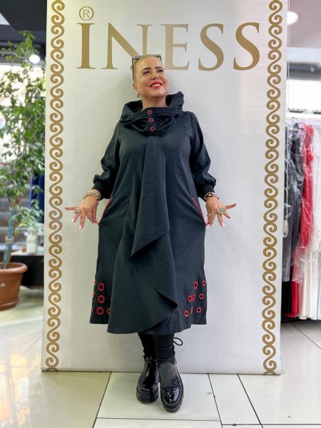 Женское Платье Iness (Большие размеры) Женское Платье Iness (Большие размеры)