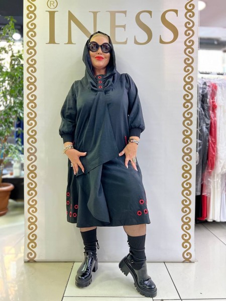 Женское Платье Iness (Большие размеры) Женское Платье Iness (Большие размеры)