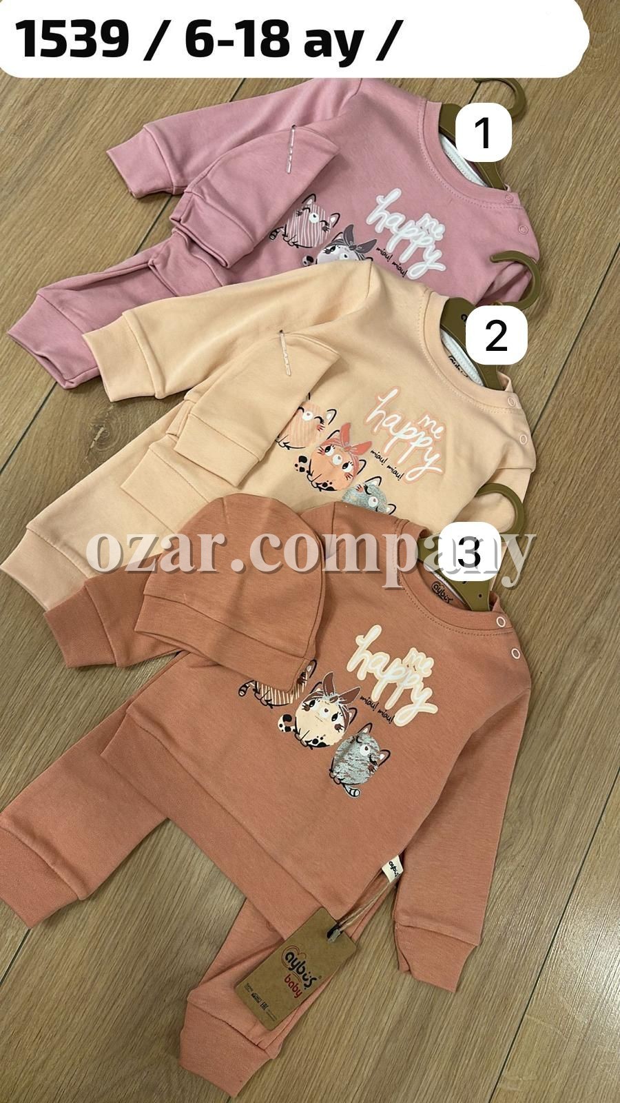 Костюм Для Девочки Aybus (6-9-12-18мес.) Костюм Для Девочки Aybus (6-9-12-18мес.)