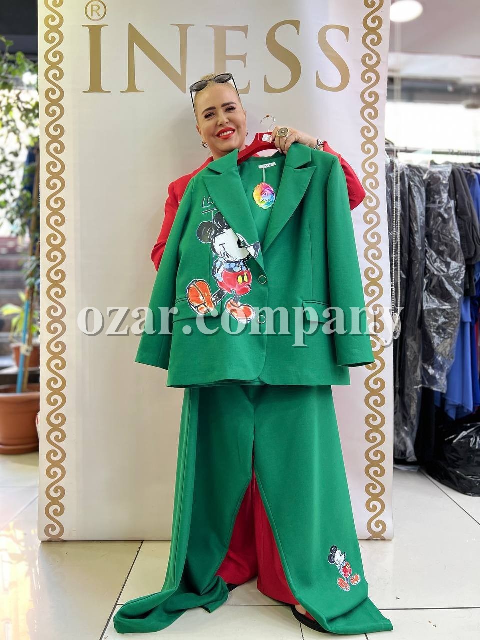 Женский Костюм Iness (Большие размеры) Женский Костюм Iness (Большие размеры)