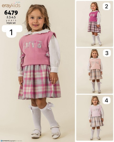Платье Комплект Для Девочки Eray Kids (2-3-4-5лет)