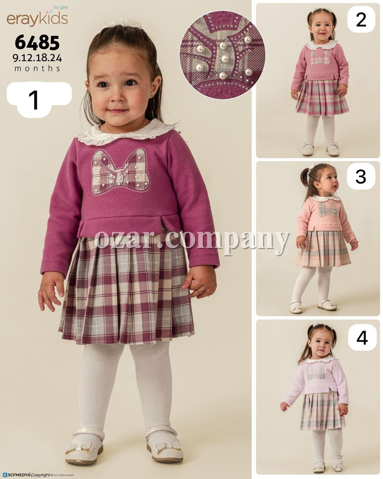 Платье Для Девочки Eray Kids (9-12-18-24мес.) Платье Для Девочки Eray Kids (9-12-18-24мес.)