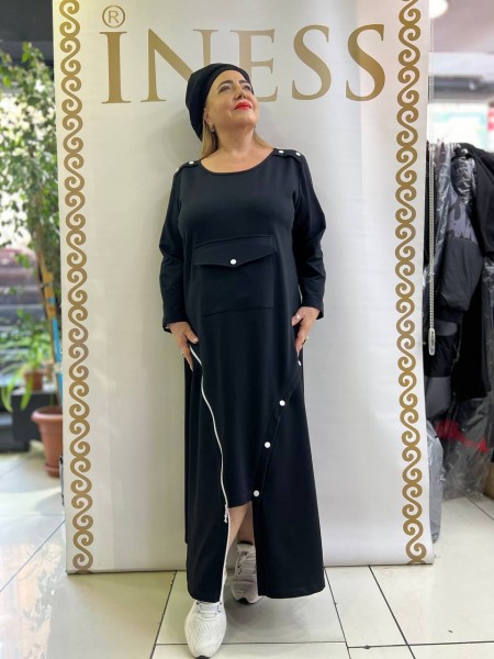 Женское Платье Iness (Большие размеры) Женское Платье Iness (Большие размеры)