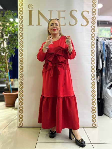 Женское Платье Iness (Большие размеры) Женское Платье Iness (Большие размеры)