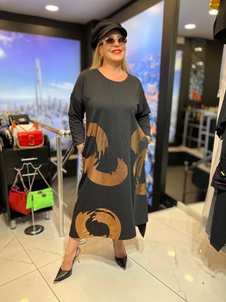 Женское Платье Iness (Большие размеры) Женское Платье Iness (Большие размеры)