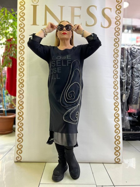 Женское Платье Iness (Большие размеры) Женское Платье Iness (Большие размеры)