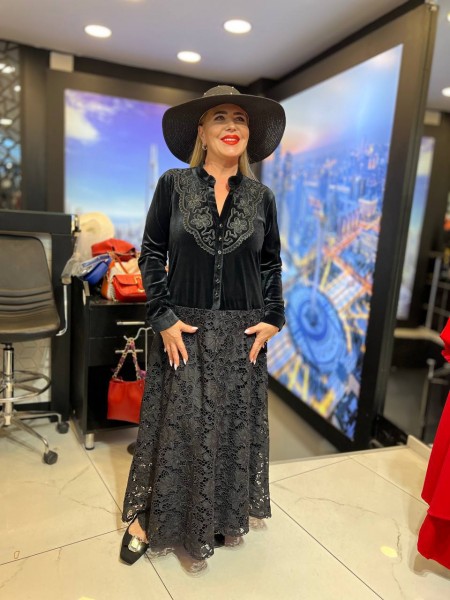 Женское Платье Iness (Большие размеры) Женское Платье Iness (Большие размеры)