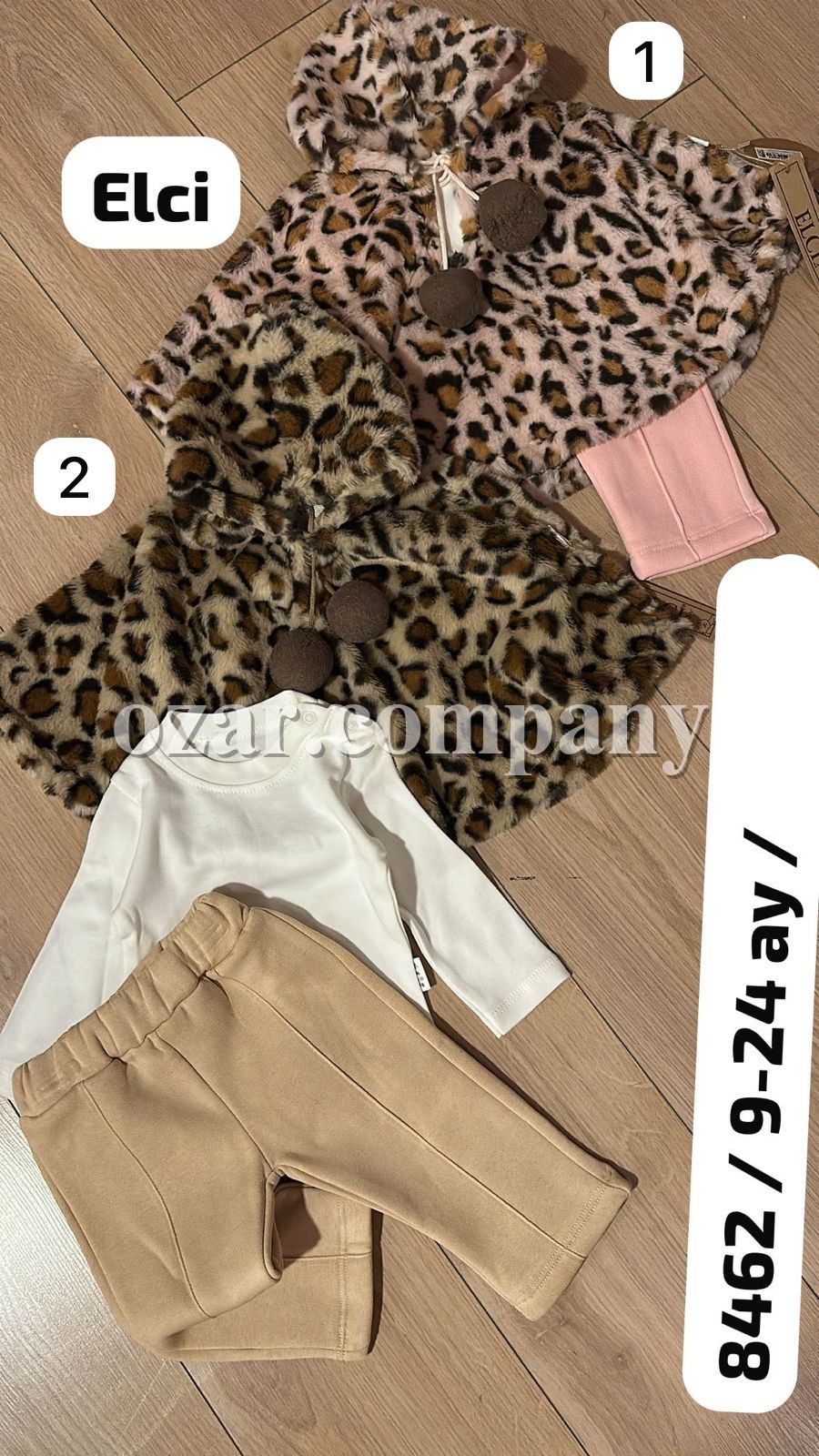 Костюм Тройка Для Девочки Elci (6-9/9-12/12-18/18-24мес.) Костюм Тройка Для Девочки Elci (6-9/9-12/12-18/18-24мес.)