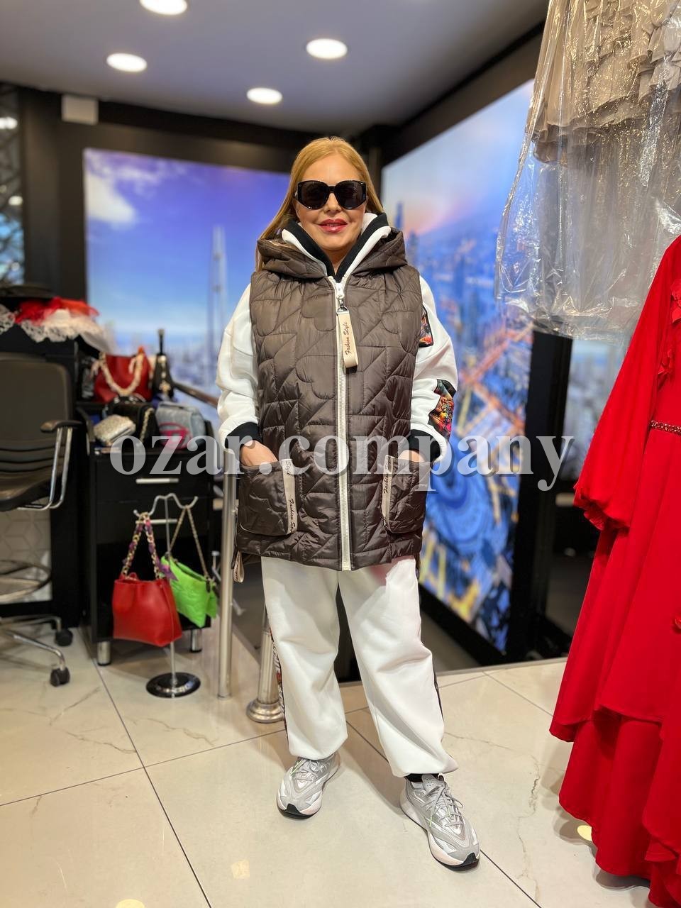 Женская Жилетка Iness (Супер батал)