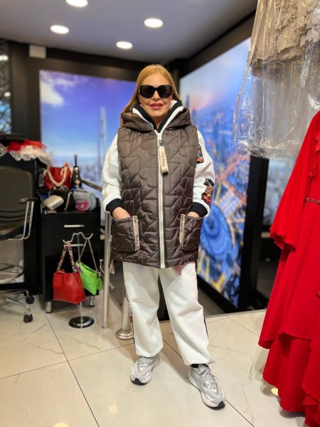 Женская Жилетка Iness (Супер батал) Женская Жилетка Iness (Супер батал)