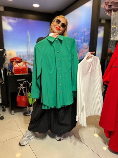 Женская Блузка Iness (Большие размеры) Женская Блузка Iness (Большие размеры)