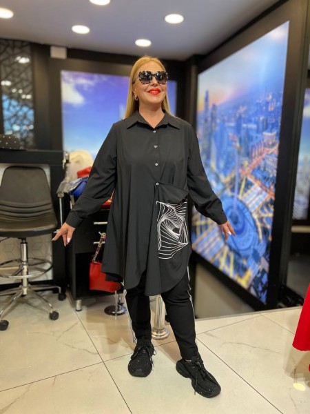 Женская Блузка Iness (Большие размеры) Женская Блузка Iness (Большие размеры)